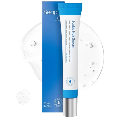 Seapuri Scalpy Hair Growth Serum for Men & Women for Hair Loss & Thinning | Scalp Treatment with Salicylic Acid, Menthol, Dexpanthenol | Non-Greasy, Lightweight | Exfoliates Dandruff & Soothes Itch