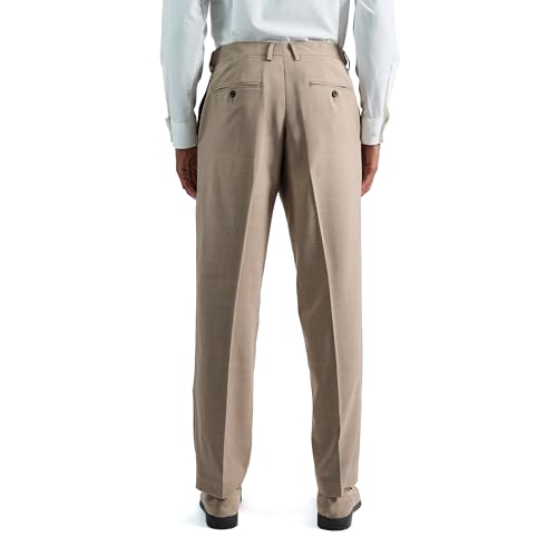 Image of Haggar Men's Premium Comfort Classic Fit Flat Front Dress Pant