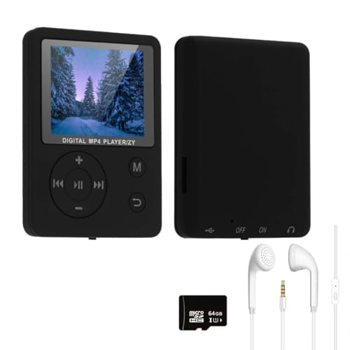 Amazon | mp3プレーヤー 音楽プレイヤー 小型1.8インチカラー画面