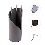 Das 3-teilige Zubehör welches aus einer Schaufel, einem Besen und einem Schürhaken besteht, verfügt über Griffe aus Edelstahl mit Gewinde, so dass wenn es sich lösen sollte es im Handumdrehen wieder montiert ist