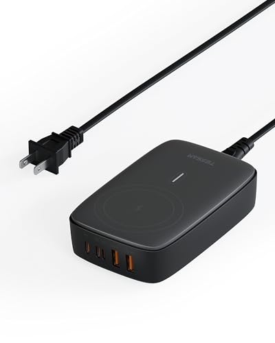 ̃foCXpUSB[dXe[V PD 65WATESSAN 6-in-1 USB C[dubN CX[dt iPhone 17/16AMacBookA^ubgAType CfXNgbv[dAAsAItBXANZT[p