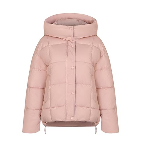 Hefiauo Chaquetas Softshell Forro Polar para Mujer Abrigo Acolchado con Cremallera Ofertas Prime Mujer Parka Cálido Abrigo Antiviento de Montaña Mujer