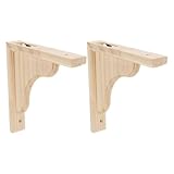 support pour étagère bois Stabilité exceptionnelle : la structure de support triangulaire assure une résistance et un équilibre optimaux, la rendant idéale pour supporter des objets lourds en toute sécurité, comme les consoles murales en bois ou les consoles d’étagères