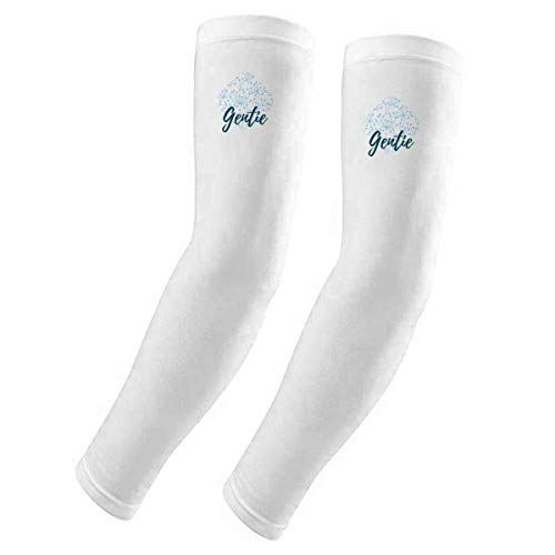 Housse de gants peinture à fleurs bleues DIYthinker aux finitions soignées et design floral