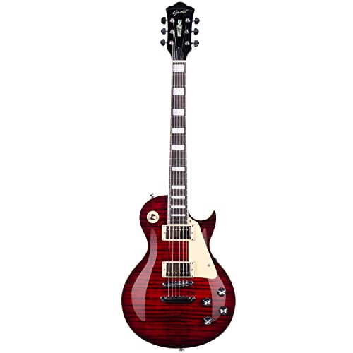 image for Grote Electric Guitar Solid Body LPYS-006 Maple Neck, Stainless Steel 