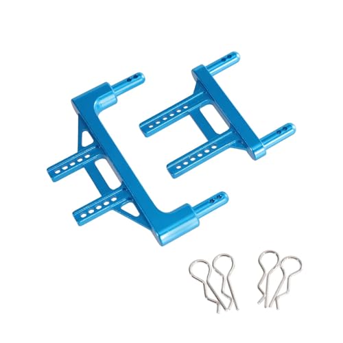 Support de carrosserie RC métal Q130 bleu pour éviter les casses