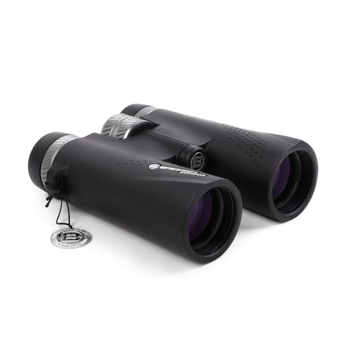 Image of BRESSER 8x42 Binoculars for Adults, High Power Waterproof Binoculars Telescope for Hunting Bird Watching Travel Football Games with Carrying Case and Strap,FMC Green Film,BAK4 Prism