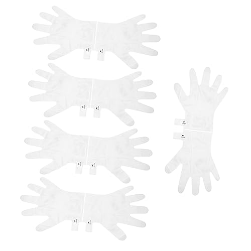 NIYANGLE 5par Manos Exfoliante Guantes Blanqueadores Spa Hidratante Quitar Cutículas