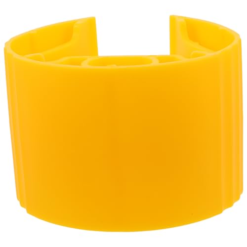 Protection de poteau jaune pour éviter les chocs de chariots élévateurs