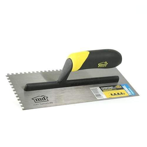 M-D Building Products 20058 3/16 in. x 3/16 in. x 3/16 in. Premium Square Notch Trowel