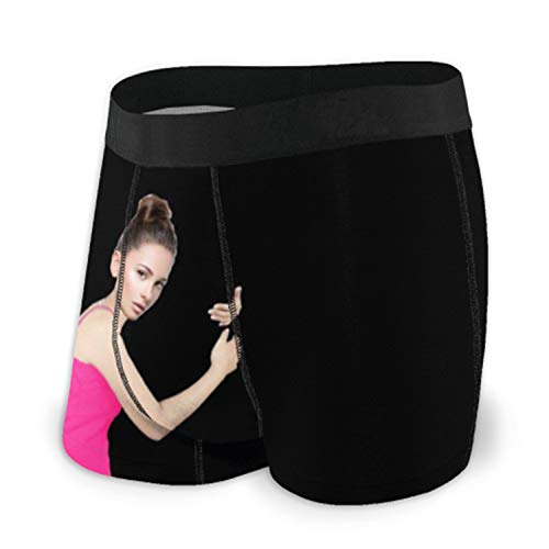 Boxer Personnalisé pour Homme Boxer Personnalisé pour Homme Boxer Personnalisé Slip De Boxeur Photo Slip De Boxeur pour Homme Anniversaire Cadeau Personnalisé(Noir L) Cover