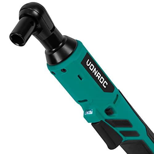 VONROC Accu-ratelschroevendraaier – 20 V – 50 Nm – 3/8 inch – inclusief 8-delige dopsleutelset – zonder accu en oplader - Afbeelding 4