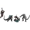Art Spirits Gekozo Series Godzilla VS. Kong (2021) Non-Scale, Pre-Painted Trading Figure, 4 Pieces Box AT-056
