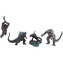 Art Spirits Gekozo Series Godzilla VS. Kong 2021 Non-Scale, Pre-Painted Trading Figure, 4 Pieces Box AT-056