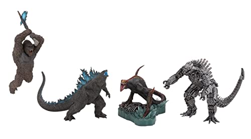 Figurine Godzilla VS. Kong Art Spirits : Décorez votre espace geek (Set de 4)