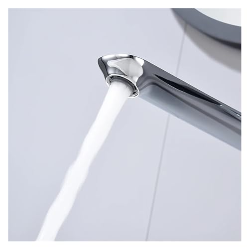 Grifo de latón para lavabo de baño mezclador de pared 5