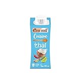  Thai (nata de coco), sin glúten, sin azúcar añadido, 200 ml