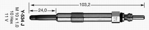 NGK 3413 - CANDELETTA D-Power 36 NGK