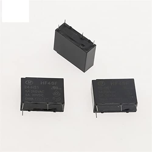 Relais 4 Broches HF46F-024-HS1 pour circuit imprimé miniature 5A - 7