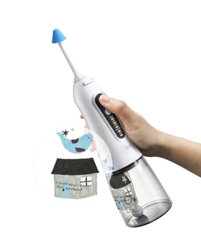 Eovuox Douche Nasale Électrique Sans Fil | Pour Adultes et Enfants | Pour l’hygiène nasale quotidienne en cas de nez bouché et de problèmes de sinus | Modèle rechargeable, longue autonomie