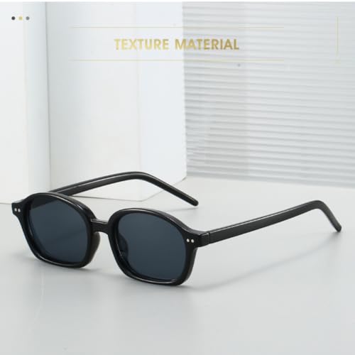 Lunettes de soleil unisexes tendance avec rivets pour un style décontracté chic - 3