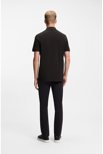 Boss Para Hombre. 50507813 Polo Prime Negro (M), Casual, AlgodóN, Manga Corta - 3