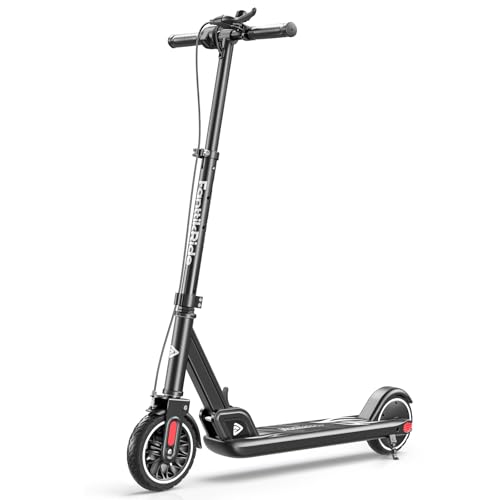 Deal: FanttikRide T9 Electric Scooter for Kids 4.3-5.6 ft, 7/10/12 MPH, LED Battery Level, Height Adjustable and Foldable, Electric Scooter for Kids, 200W Motor, Up to 40 mins, Black