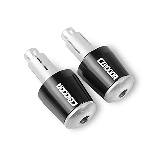 Embouts de guidon alu argent 22mm pour Honda CB1000R