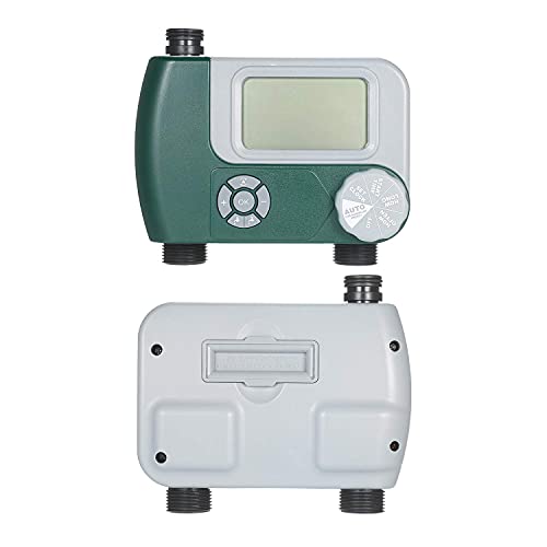 Romacci Temporizador de torneira de mangueira digital programável Externo operado por bateria Sistem