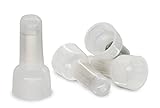 Closed End Crimp Terminal, Nylon Wire Connector, Aluminum Core, CE2, 22-14 Gauge - UL Listed - Pack of 100