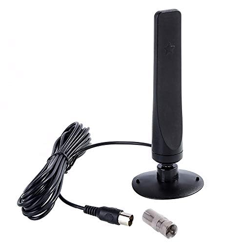 Indoor HD TV Antenna High Gain HD Amplified Digital Receiver Antenna Easy to Install Suitable for DVB-T2 Home TV/Car TV