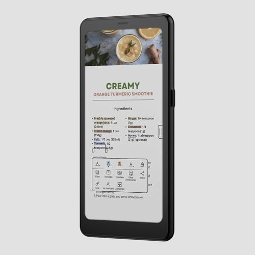 Image of BOOX ePaper Reader Palma 2 Pro 6.13 Inch Colour 128 GB Android 15 E-Ink 300 PPI (Black)