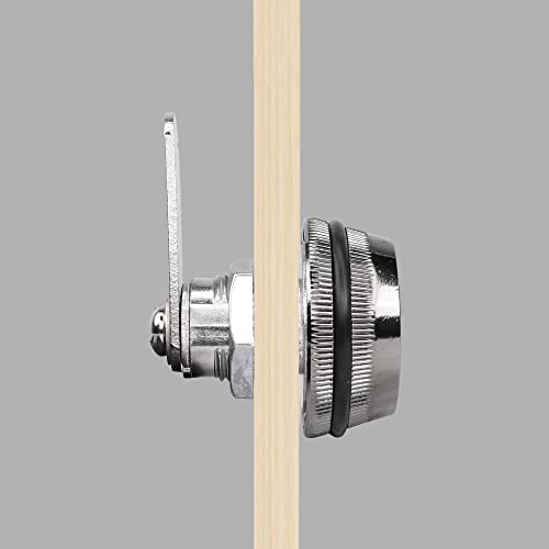 Yaodhaod Combination Cabinet Cam Lock, Password Coded Cabinet Drawer Lock, Security Locks For Cabinet Deposit Box Mailbox Office File Storage Cabinet (1-1/8 Inch, Black) #TOP1