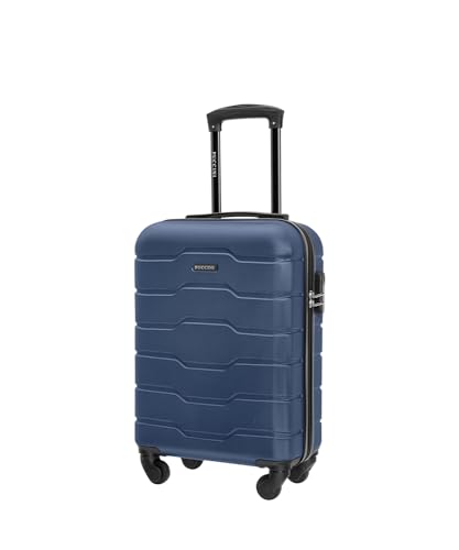 Valise rigide Alicante PUCCINI : bagage cabine bleu haute qualité