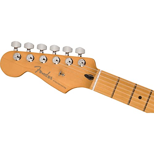 Fender Player Plus Stratocaster LH Olympic Pearl MN guitare électrique pour gaucher avec housse deluxe - Les Beatles, Paul McCartney, John Lennon, RIngo Starr, George Harrison Fender Player Plus Stratocaster LH Olympic Pearl MN guitare électrique pour gaucher avec housse deluxe – Image 5
