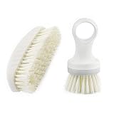 Byingo Vegetable and Fruit Brush Set, 2pcs Potato Scrubber for Food, Veggie Cleaning Brush, Strong B