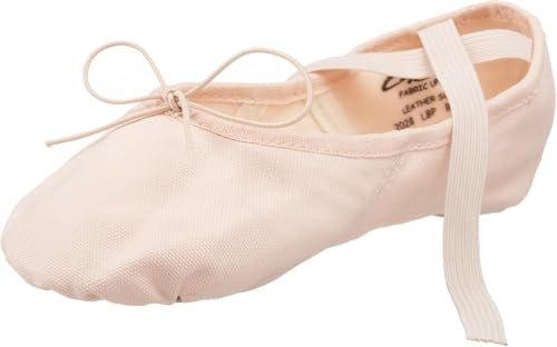 Capezio womens Canvas Juliet Flats, Light Ballet Pink, 10.5 US by Capezio - Used condition - US$25.88