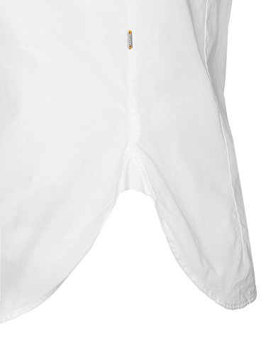 BOSS Orange 10195828 01, Camisa Hombre, Blanco (White), Small