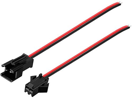 YUNIQUE UK 20 JST Pairs 2PIN 22AWG Total Length mm135 ( 20 Males - 20 Females) - Image 4