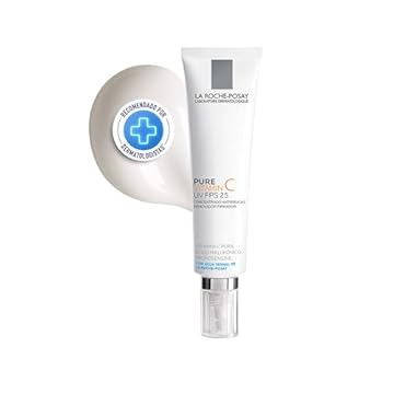 La Roche Posay Pure Vitamin C Creme UV Fps 25 40Ml Creme com Vitamina C Pura e Proteção Solar