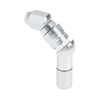 OTOTEC Fettpressen-Drehanschluss, 360 Grad drehbar, Kupplung, 6000 PSI, für die meisten Fettpressen und Kupplungen, 1/8 NPT-Gewinde