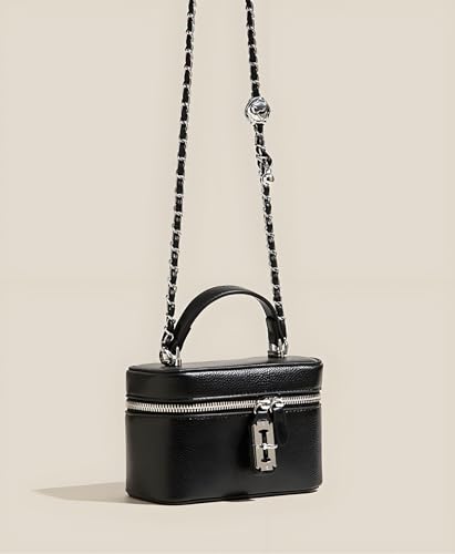 YXBQueen Crossbody Bag for Women Small Top-Handle Pouch Purse Designer Shoulder Handbag Luxury Leather Crossbody Purses4