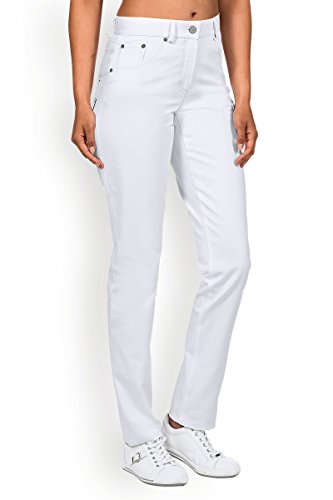 Preisvergleich Produktbild CLINIC DRESS - 5-Pocket-Hose für Damen Weiß weiß 46