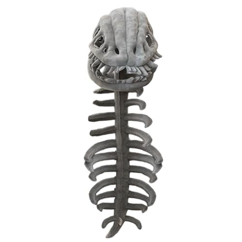 Plush Dinosaur Costume - Skeleton Outfit Toy Suit, Halloween Apparel Wear | Children Adult Stage Performance Theme Event Haunted