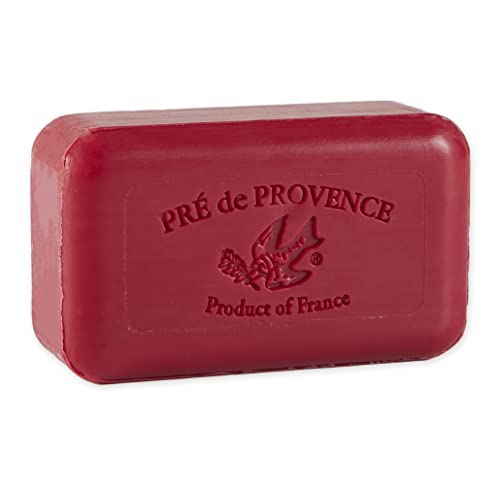 Image of Pre de Provence Artisanal Soap Bar, Natural French Skincare, Enriched with Organic Shea Butter, Quad Milled for Rich, Smooth & Moisturizing Lather, Cashmere Woods, 5.3 Ounce