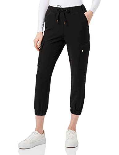 ONLY Damen Onlglowing Cargo Pants PNT, Schwarz, M / 30L