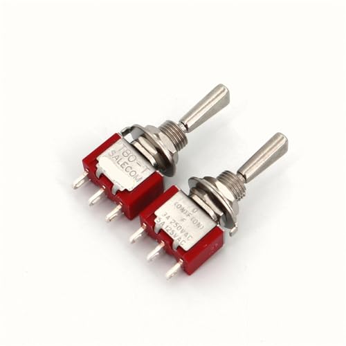 Interruptor de palanca SPDT mini T8014A-U de 3 pines con contactos de alta conductividad