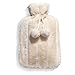 Borsa Dell'acqua Calda, Borsa Dell’Acqua Calda da 2 Litri con Copertura Morbida, Boule Acqua Calda con Copertura Morbida in Peluche, Borsa Acqua Calda, Hot Water Bottle