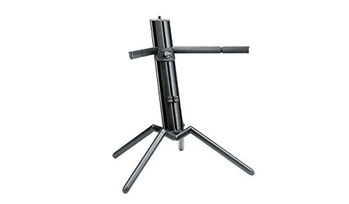 K&M Stands K&M-18840 Keyboard Stand-Baby-Spider Pro-Black Anodized (18840.000.35) - //coolthings.us
