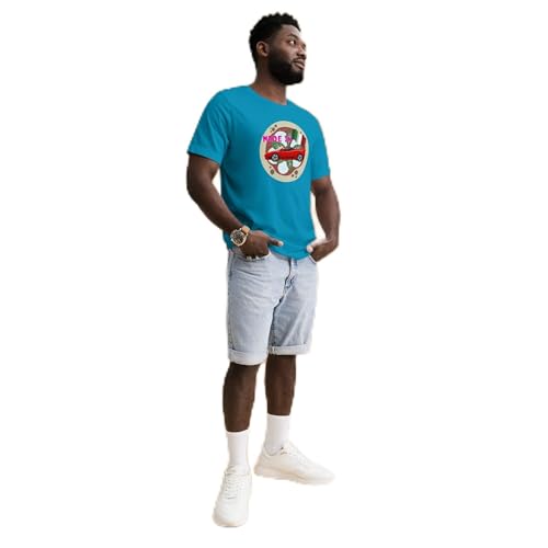 T-Shirt Aqua S Unisexe Generico pour composer un style minimaliste et confortable